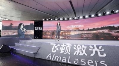 alma lasers china president Debbie Zhou